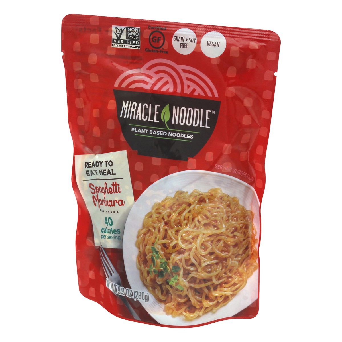 slide 3 of 9, Miracle Noodle Kitchen Spaghetti Marinara, 10 oz