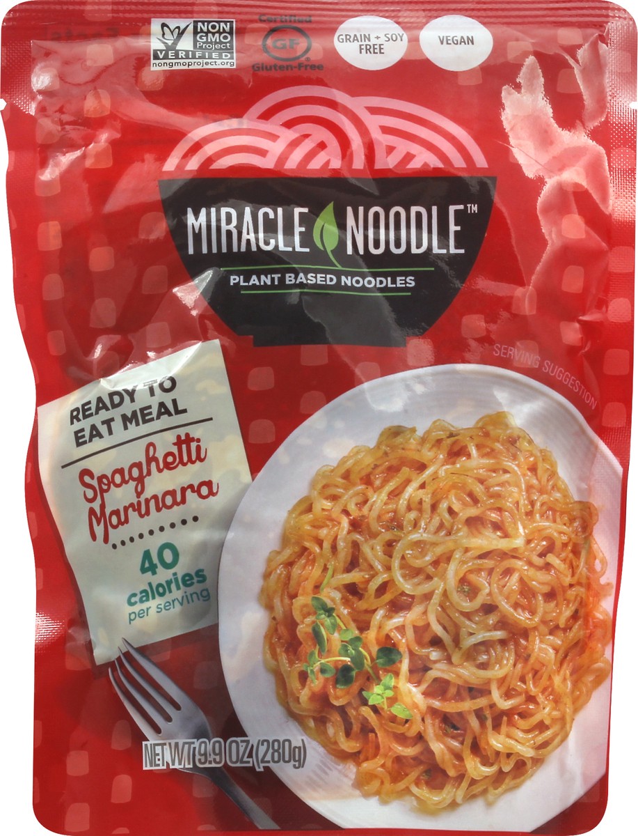 slide 6 of 9, Miracle Noodle Kitchen Spaghetti Marinara, 10 oz