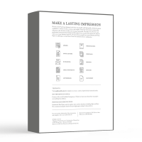 slide 5 of 5, Southworth 25% Cotton Linen Business Paper, 55% Recycled, Ivory, 100 ct