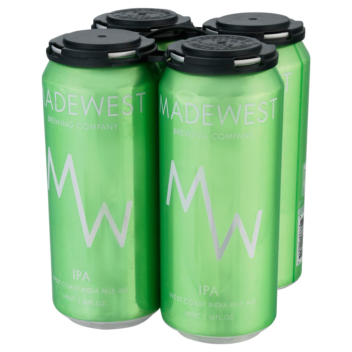 slide 4 of 12, MadeWest IPA Beer 4 - 16 fl oz Cans, 6 ct