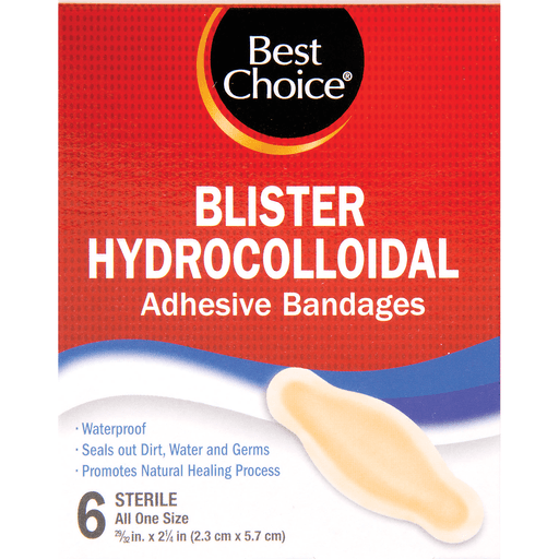 slide 1 of 1, Best Choice Blister Hydro, 6 ct
