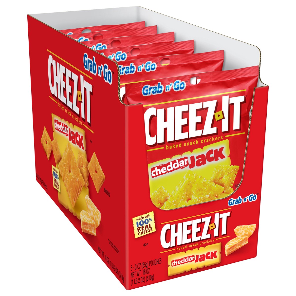 slide 7 of 7, Cheez-It Cheddar Jack - 3 oz, 3 oz