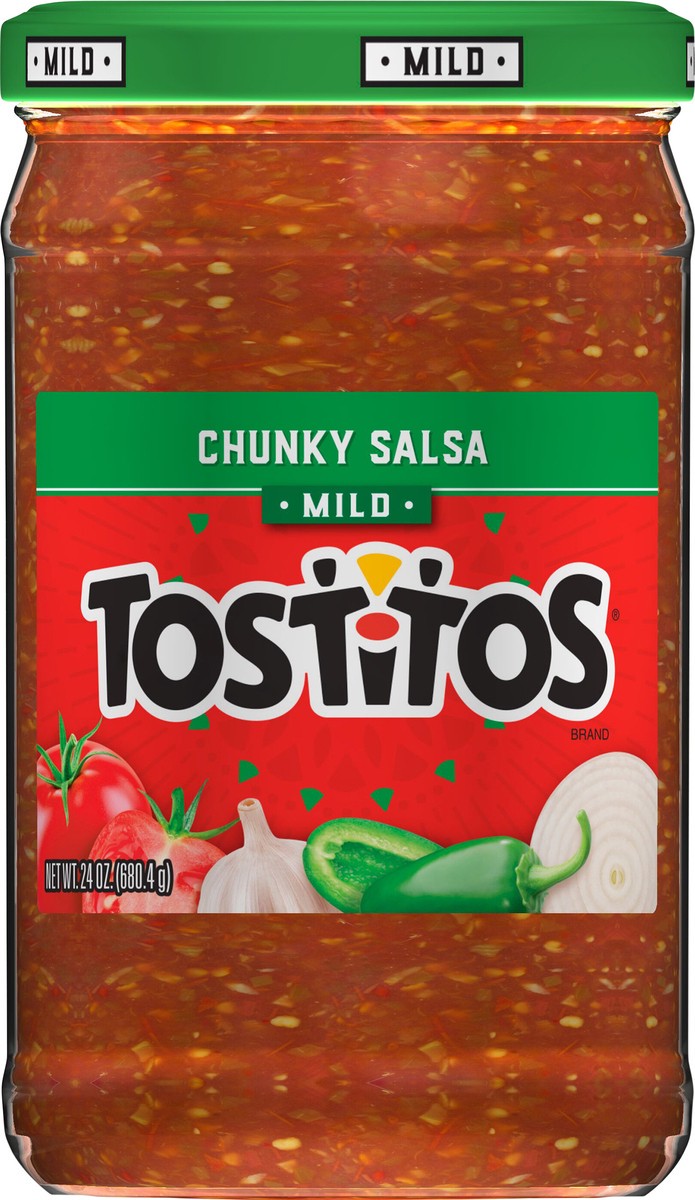 slide 6 of 9, Tostitos Mild Chunky Salsa - 24oz, 24 oz