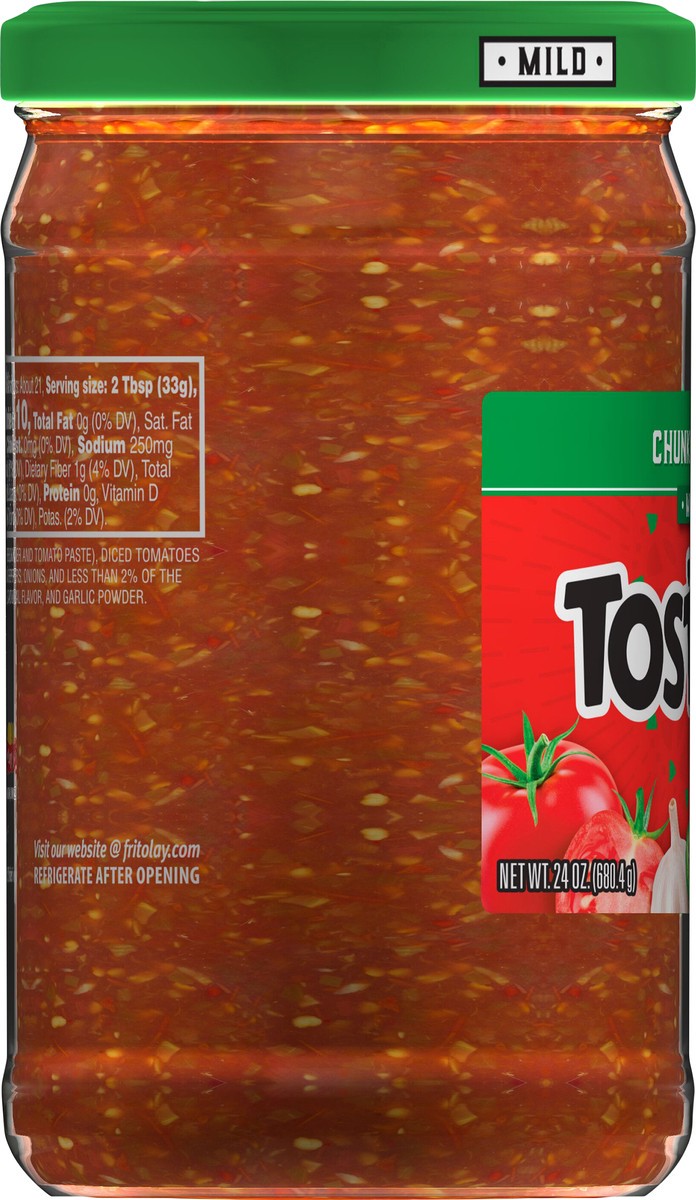 slide 7 of 9, Tostitos Mild Chunky Salsa - 24oz, 24 oz