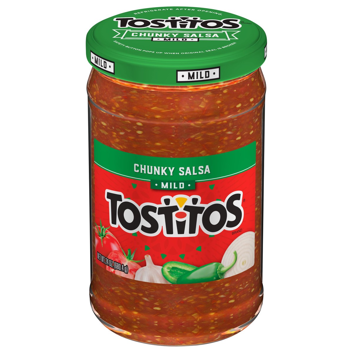 slide 1 of 9, Tostitos Mild Chunky Salsa - 24oz, 24 oz