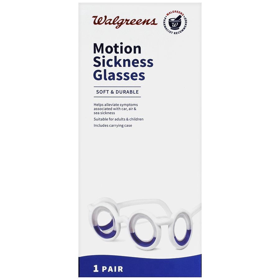 slide 2 of 5, Walgreens Motion Sickness Glasses, 1 ct