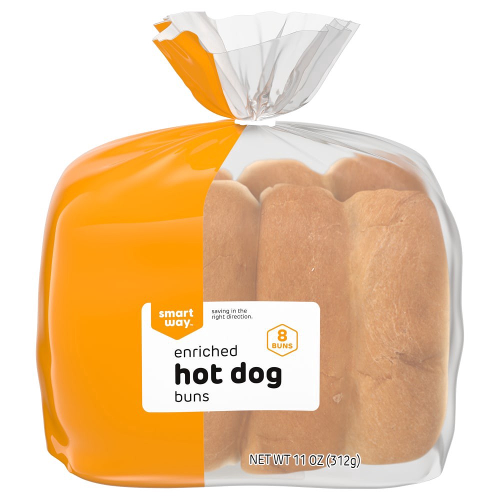 slide 2 of 3, Smart Way Hot Dog Buns, 11 oz