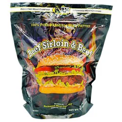 Richwood Meat Co. Beef Sirloin Patties - 42.5 Oz