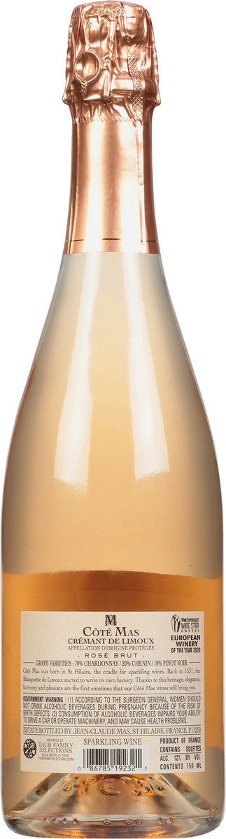 slide 4 of 10, Cote Mas Rose Brut 750 ml, 750 ml