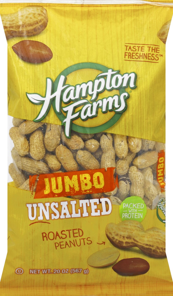 slide 1 of 8, Hampton Farms Peanuts 20 oz, 20 oz