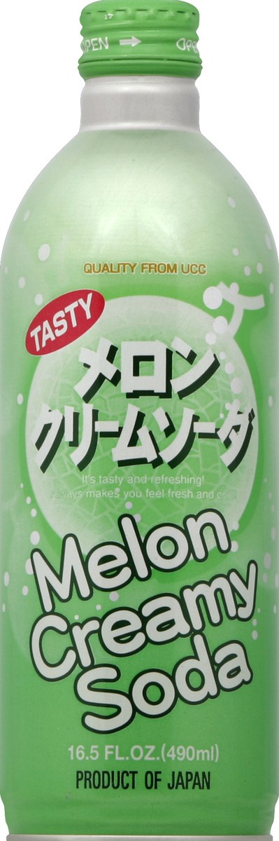 slide 4 of 4, Ucc Melon Creamy Soda - 16.5 oz, 16.5 oz