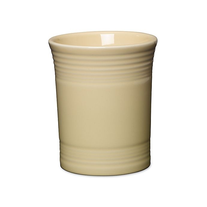 slide 1 of 1, Fiesta Utensil Crock - Ivory, 1 ct