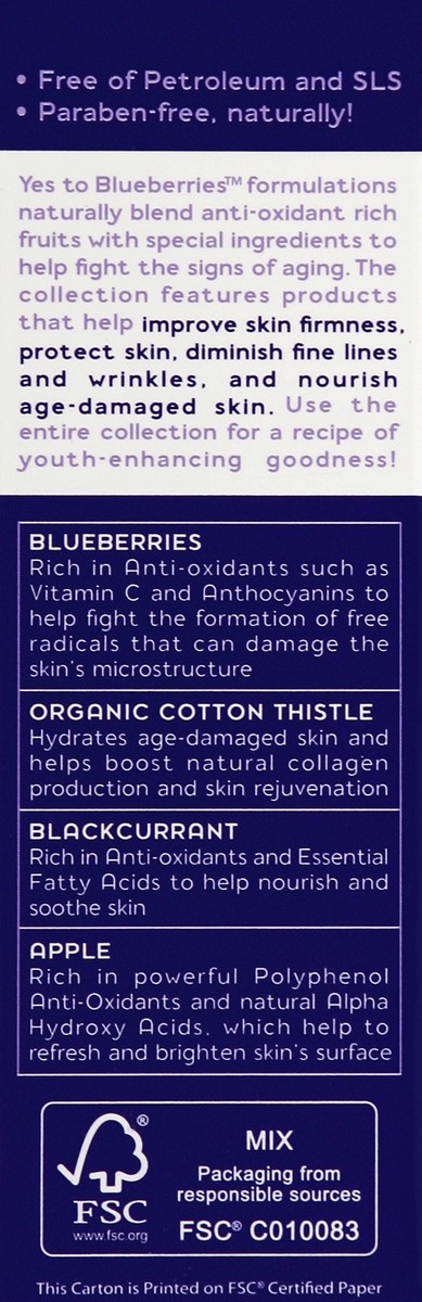 slide 3 of 5, Yes to Blueberries Age Refresh Intensive Skin Repair Serum, 1 oz