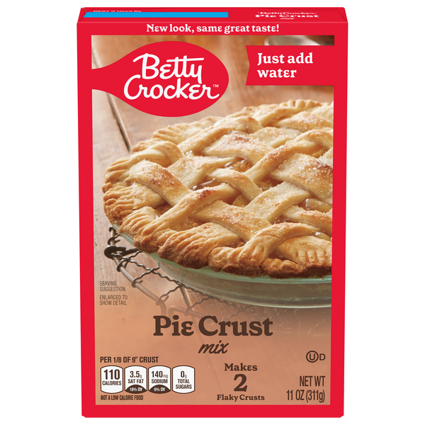 slide 1 of 1, Betty Crocker Pie Crust Mix - 11 oz, 11 oz