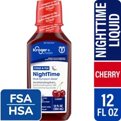 Kroger Health Cherry Cold & Flu Nighttime