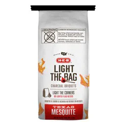 H-E-B Texas Mesquite Light the Bag Charcoal Briquets
