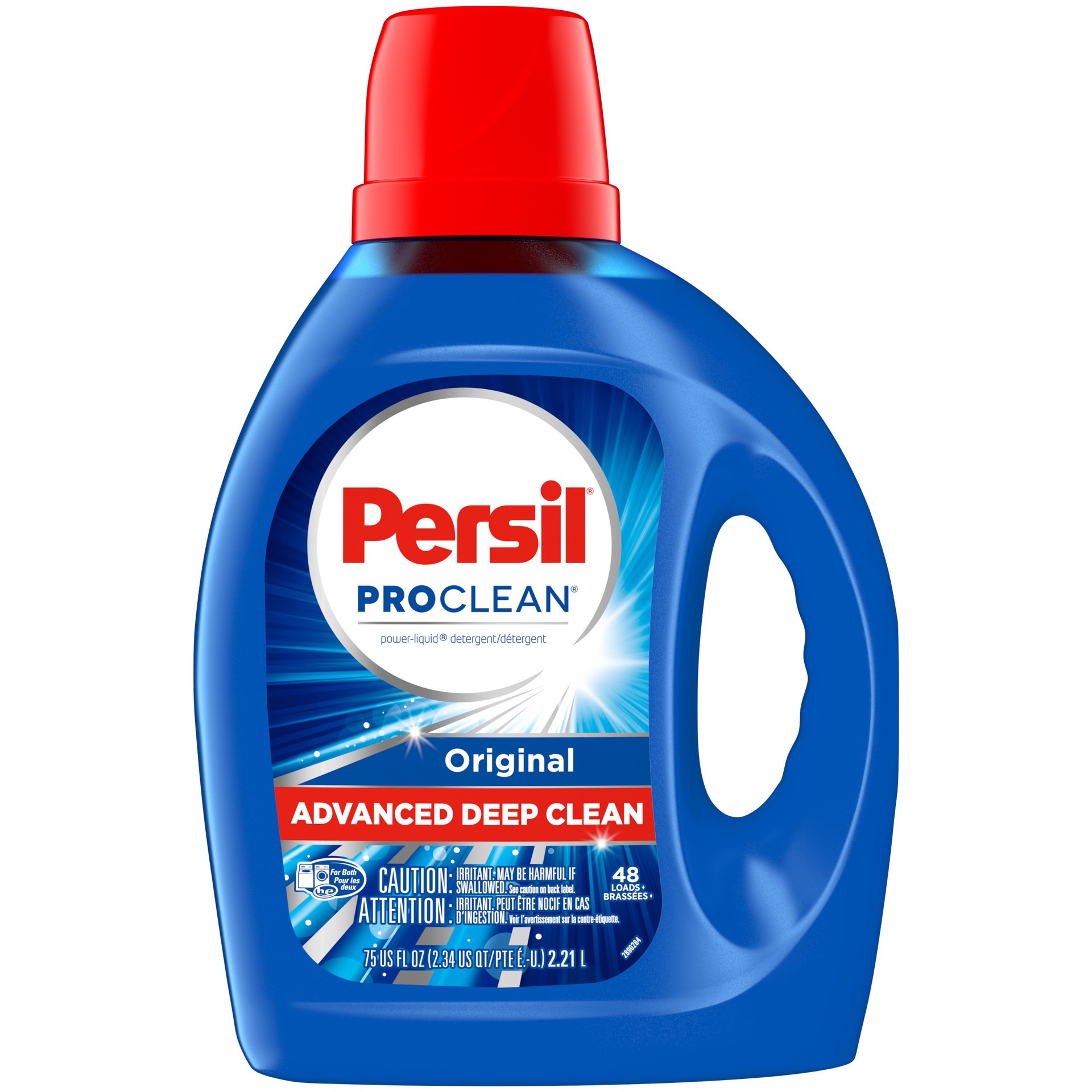 slide 2 of 3, Persil ProClean Liquid Laundry Detergent, Original, 75 Fluid Ounces, 48 Loads, 75 fl oz