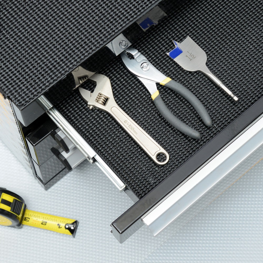 slide 3 of 4, Con-Tact Brand Grip N Stick Shelf Liner - Black, 1 ct