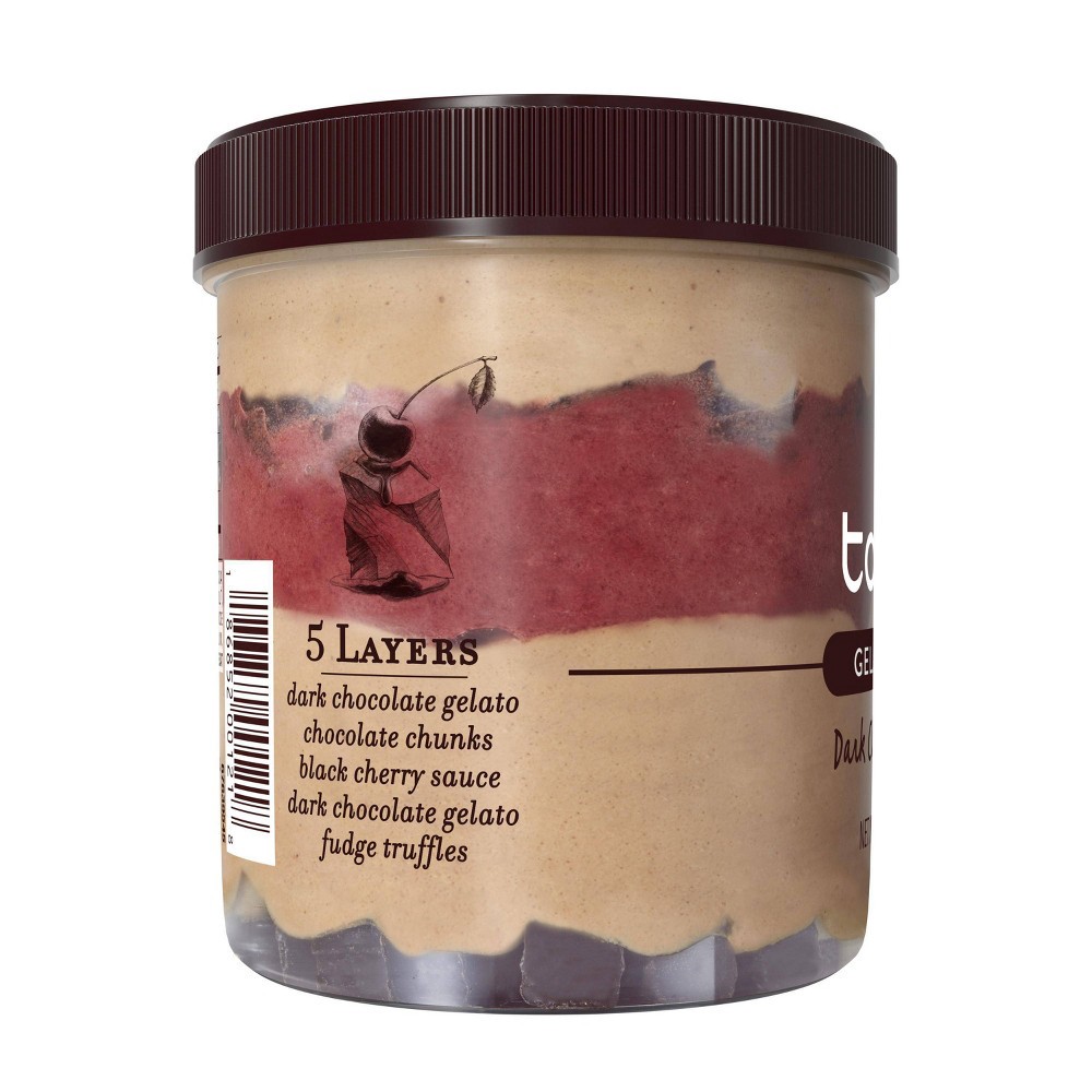 slide 3 of 5, Talenti Layers Dark Chocolate Cherry Gelato, 11.4 oz
