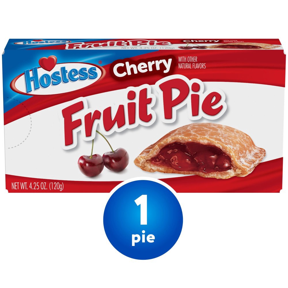 slide 1 of 3, Hostess Cherry Fruit Pie - 4.5 oz, 4.5 oz