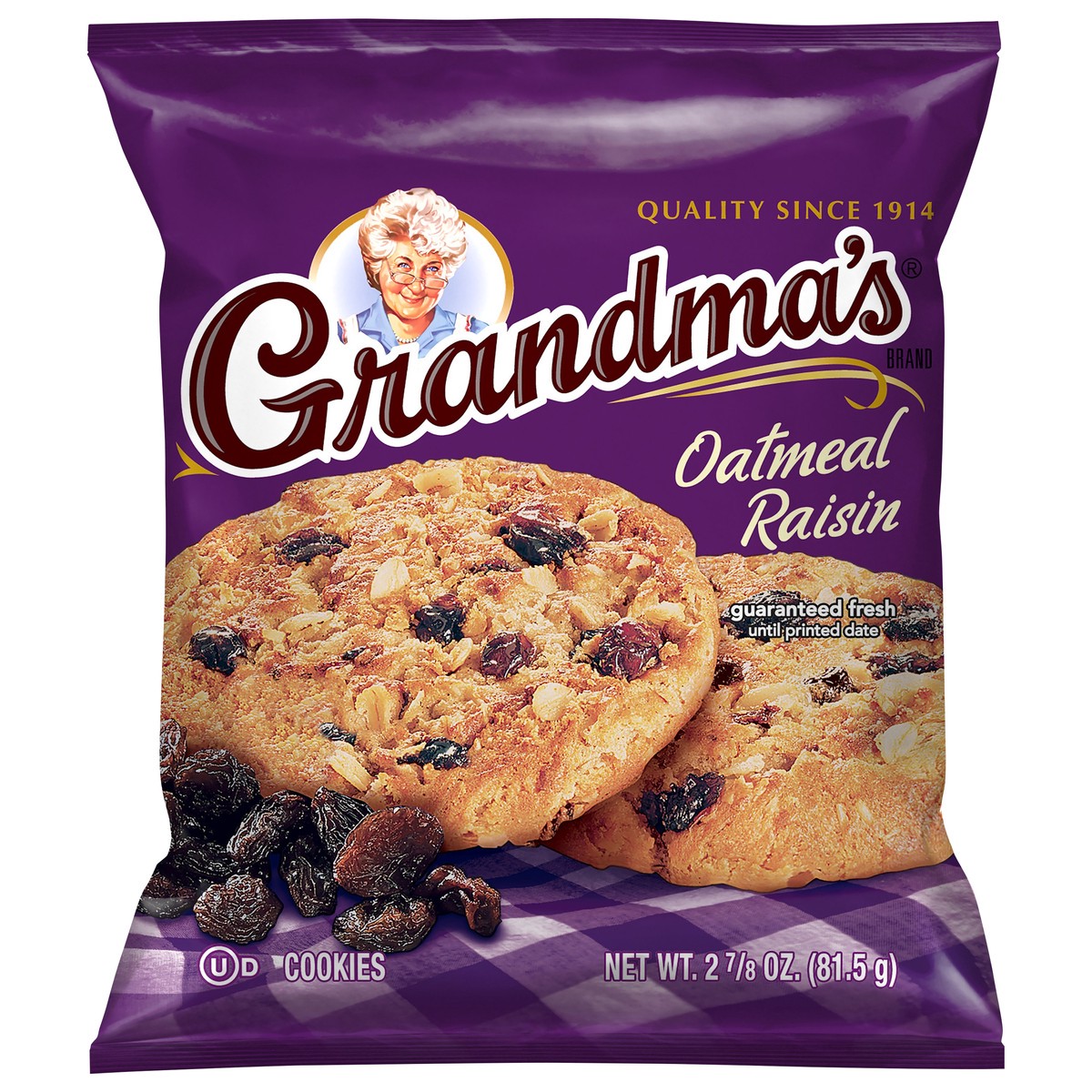 slide 6 of 6, Grandma's Cookies Oatmeal Raisin 2 7/8 Oz, 2 ct