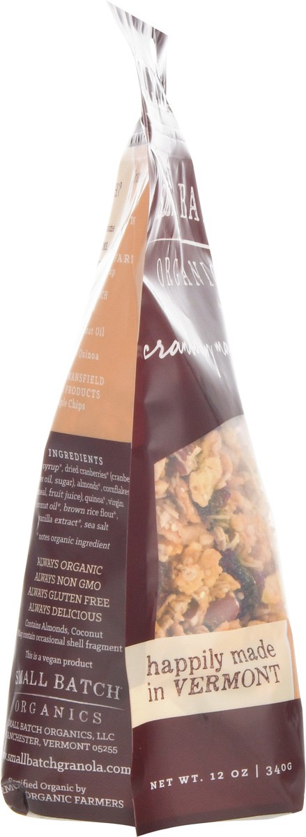 slide 9 of 12, Small Batch Organics Cranberry Maple Crunch Granola 12 oz, 12 oz