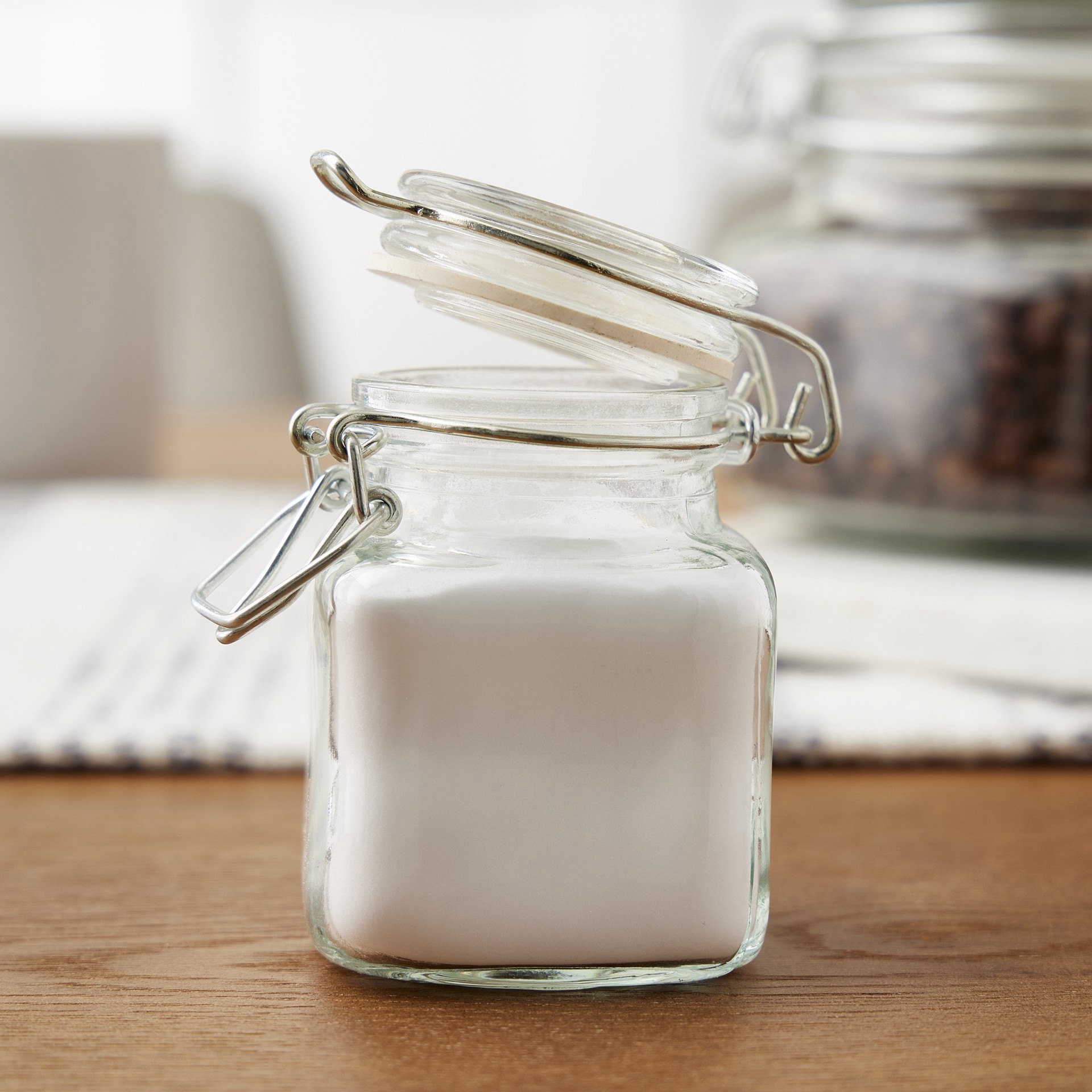 slide 2 of 2, Glass Square Apothecary Jar By Ashland, 2.17 in x 3.23 in x 2.17 in