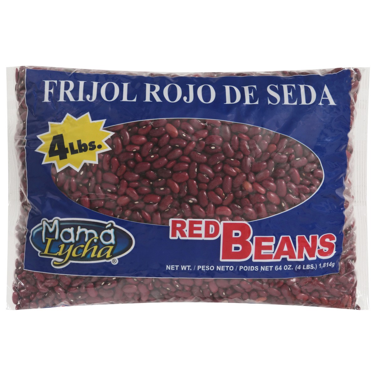 slide 1 of 7, Mama Lycha Red Beans 64 oz, 64 oz