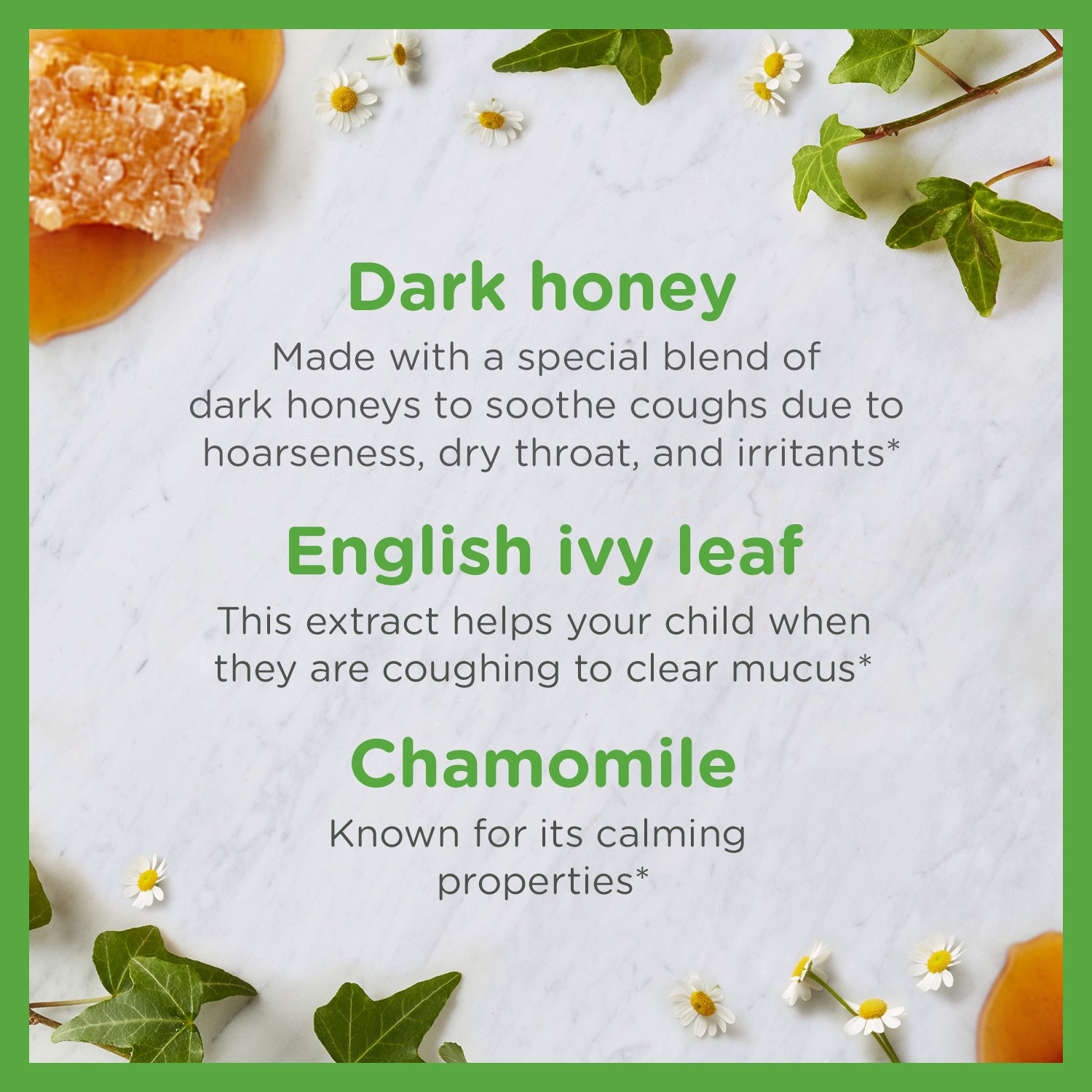 slide 5 of 5, Zarbee's Naturals Zarbee’s Kids Cough + Mucus Nighttime with Honey, Ivy Leaf, Zinc & Elderberry, Mixed Berry, 4FL Oz, 4 fl oz