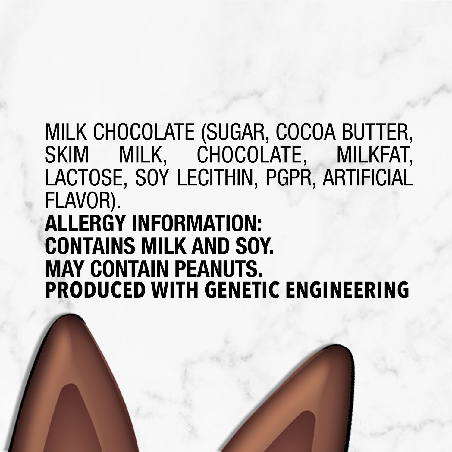 slide 7 of 7, Dove Milk Chocolate Easter Bunny Ears, 1.5 oz