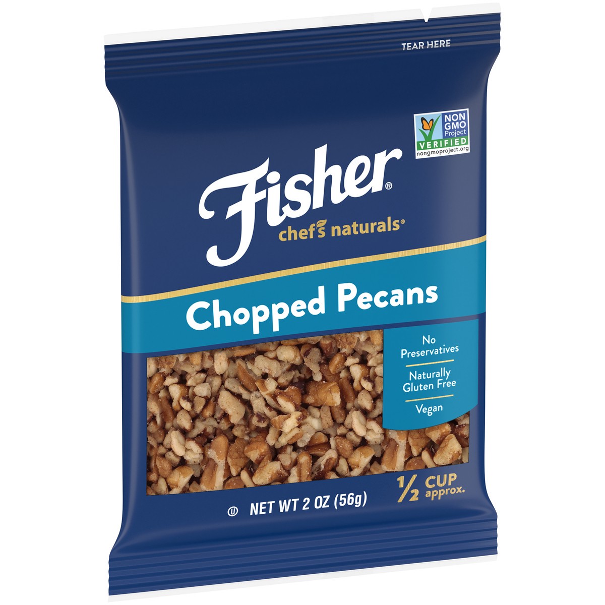 slide 12 of 14, Fisher Chef's Naturals Chopped Pecans, 2 oz