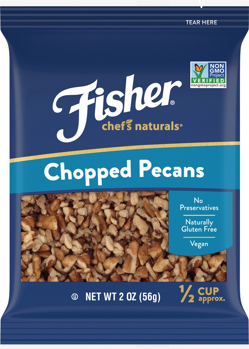 slide 6 of 14, Fisher Chef's Naturals Chopped Pecans, 2 oz