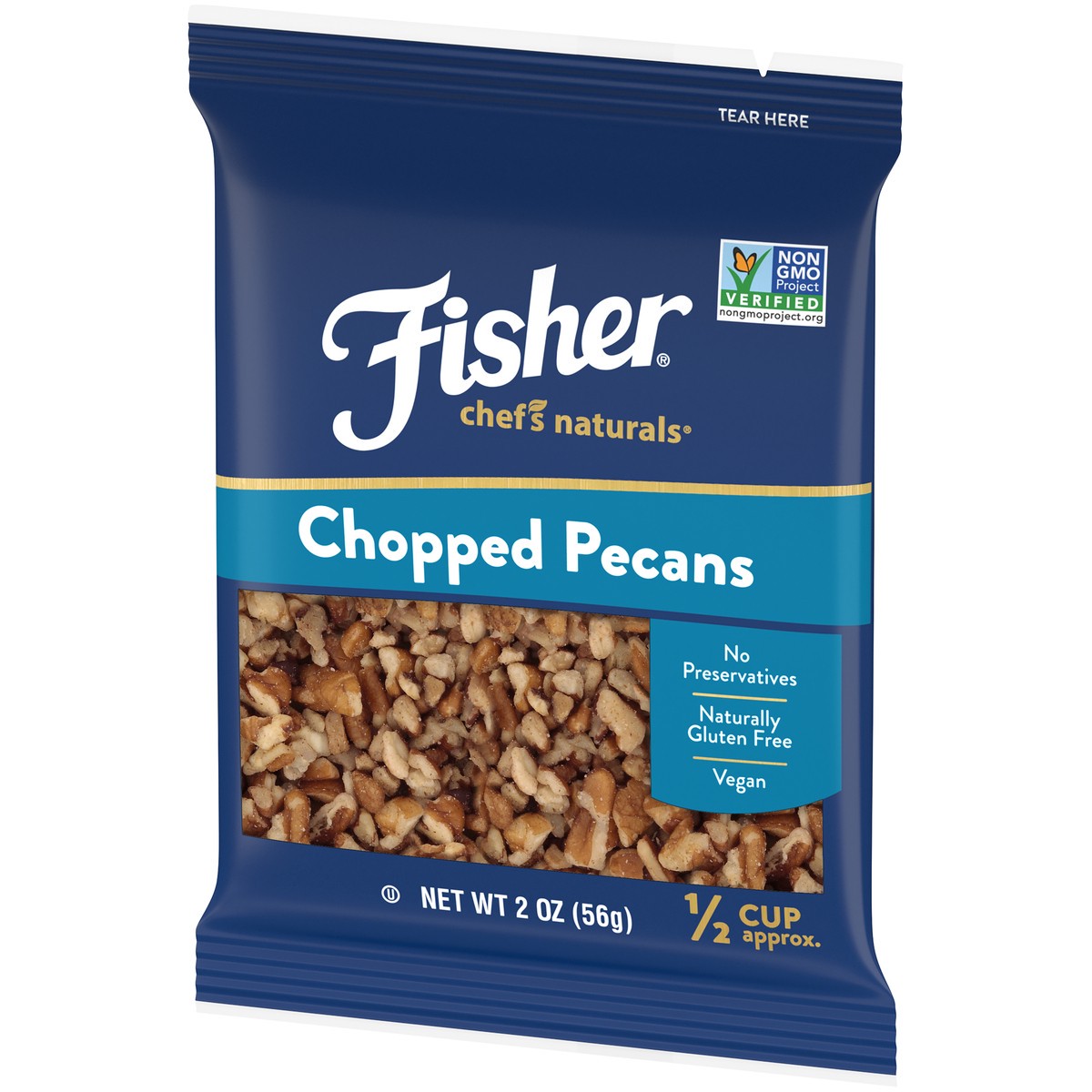 slide 9 of 14, Fisher Chef's Naturals Chopped Pecans, 2 oz