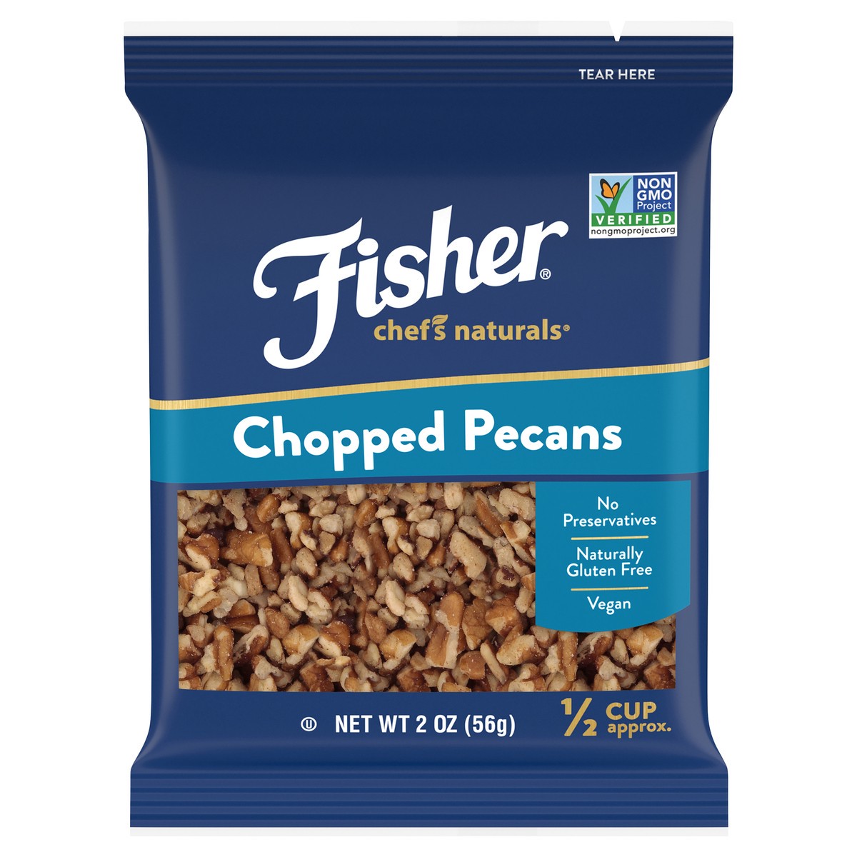 slide 11 of 14, Fisher Chef's Naturals Chopped Pecans, 2 oz