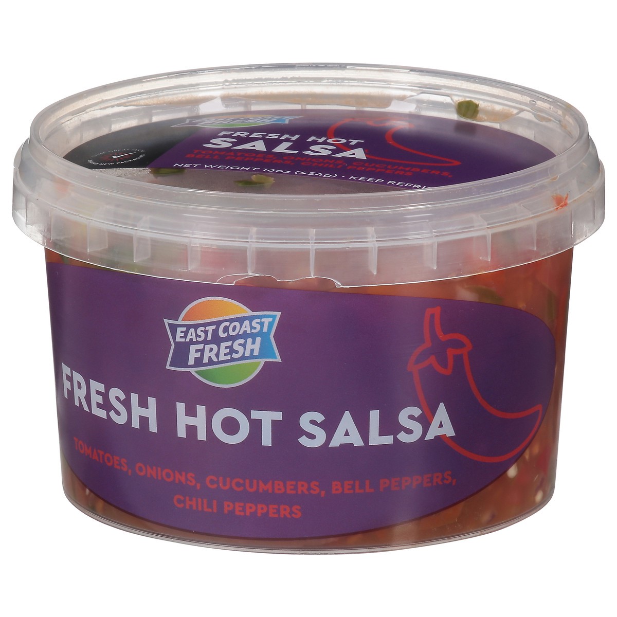 slide 3 of 11, East Coast Fresh Fresh Hot Salsa 16 oz, 16 oz