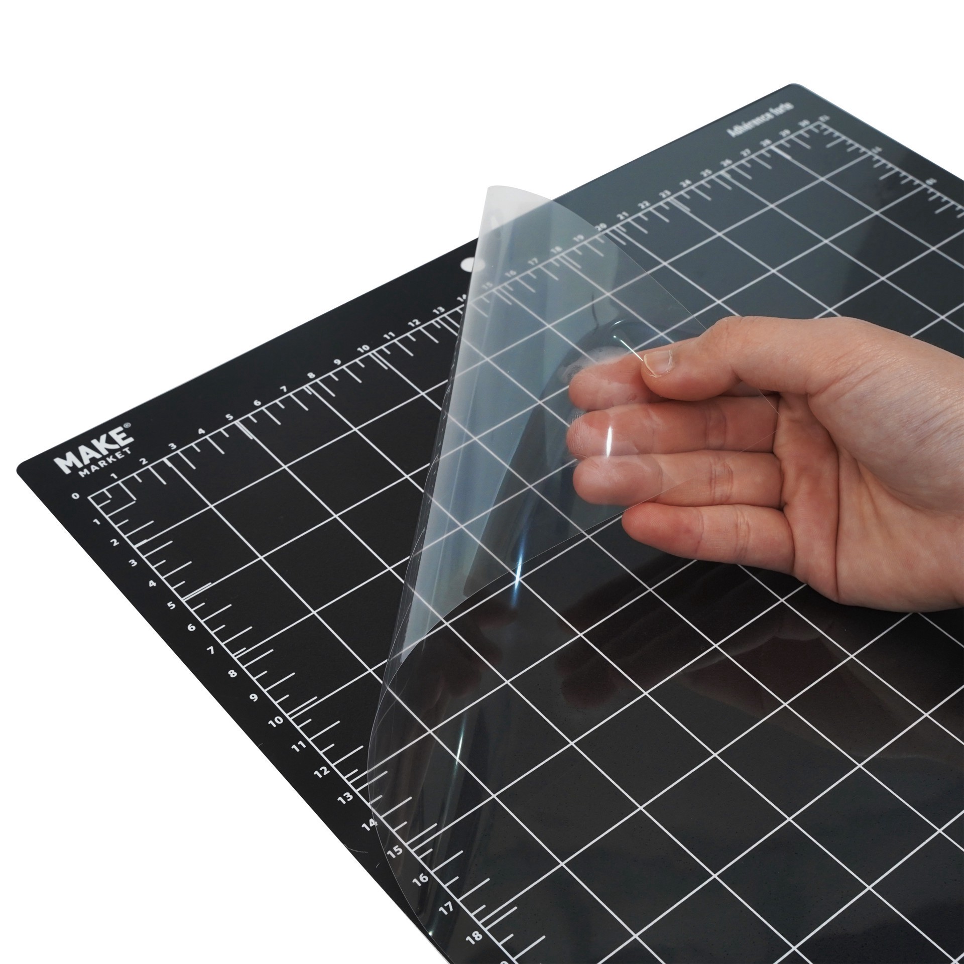slide 4 of 4, 12" X 12" Strong Grip Adhesive Cutting Mats, 2ct. By Make Market, 2 ct