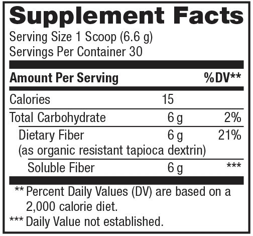 slide 5 of 5, Renew Life Adult Completely Clear Organic Prebiotic Fiber, Keto Friendly Fiber Powder Supplement, 7 oz., 7 oz