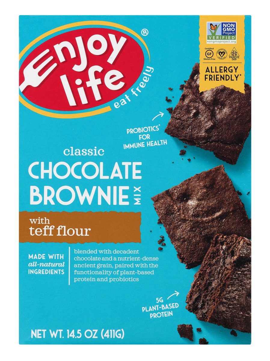 slide 1 of 1, Enjoy Life Foods Chocolate Brownie Mix, 14.5 oz