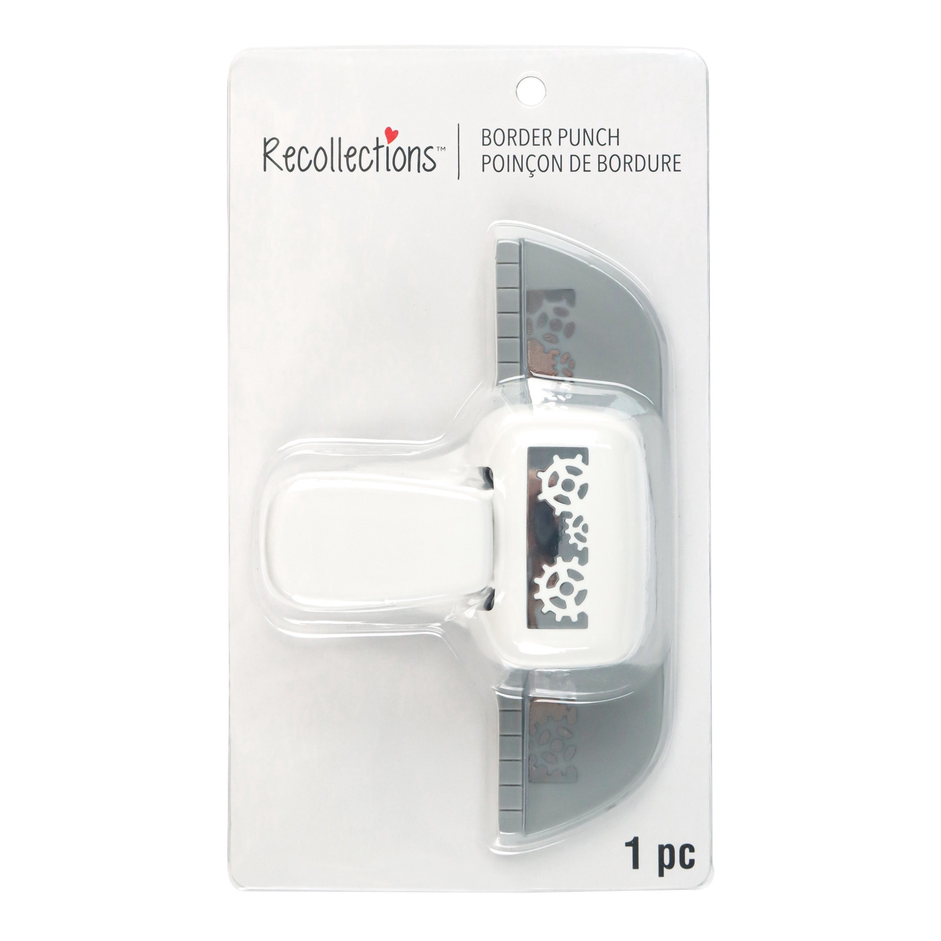 slide 2 of 5, Gears Border Punch By Recollections, 6.25 in x 3.875 in x 2.375 in