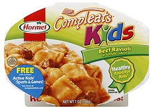 slide 1 of 6, Hormel Compleats Kids Beef Ravioli, 1 ct