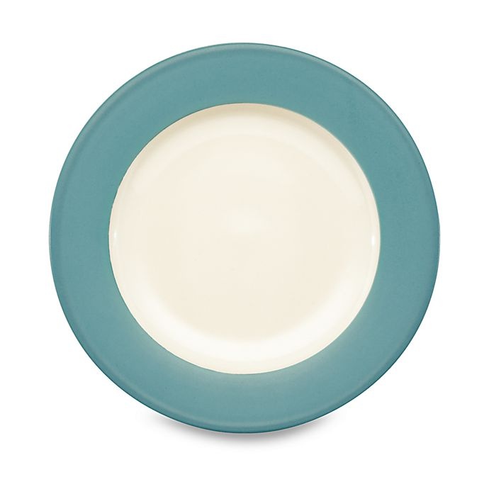 slide 1 of 1, Noritake Colorwave Rim Salad Plate - Turquoise, 1 ct