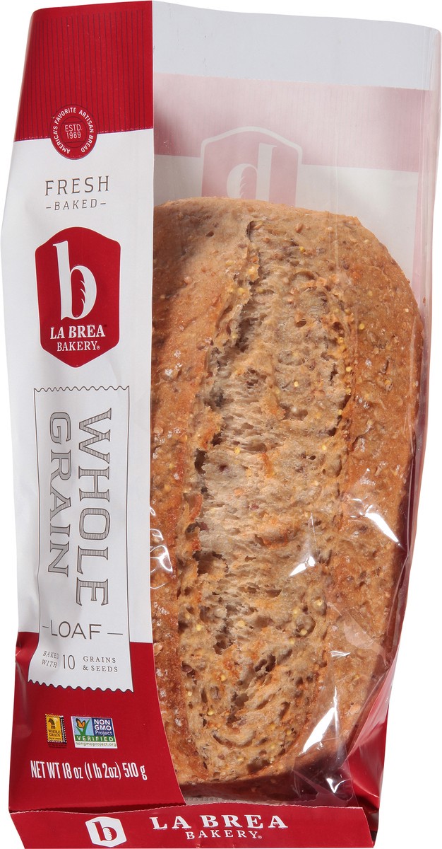 slide 4 of 7, La Brea Bakery Whole Grain Loaf 18 oz, 18 oz