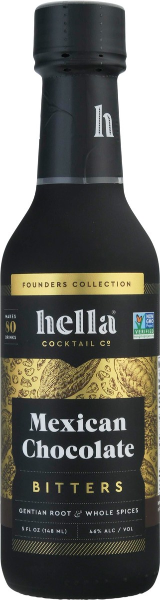 slide 9 of 14, Hella Cocktail Co. Mexican Chocolate Cocktail Bitters 5 fl oz, 5 fl oz