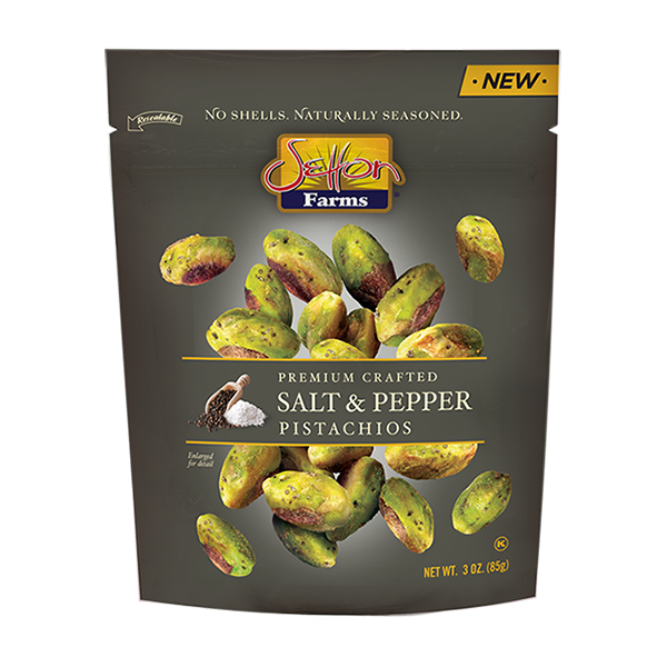 slide 1 of 1, Setton Farms Flavored Pistachio Kernels - Salt & Pepper, 3 oz