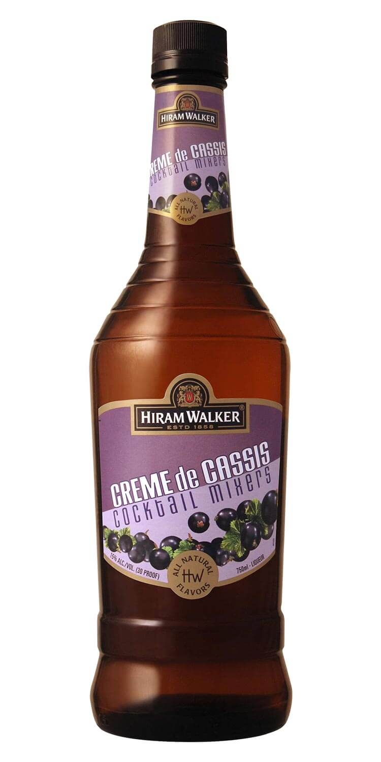 slide 1 of 1, Hiram Walker Creme De Cassis, 750 ml