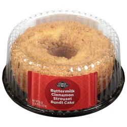 First Street Buttermilk Cinnamon Streusel