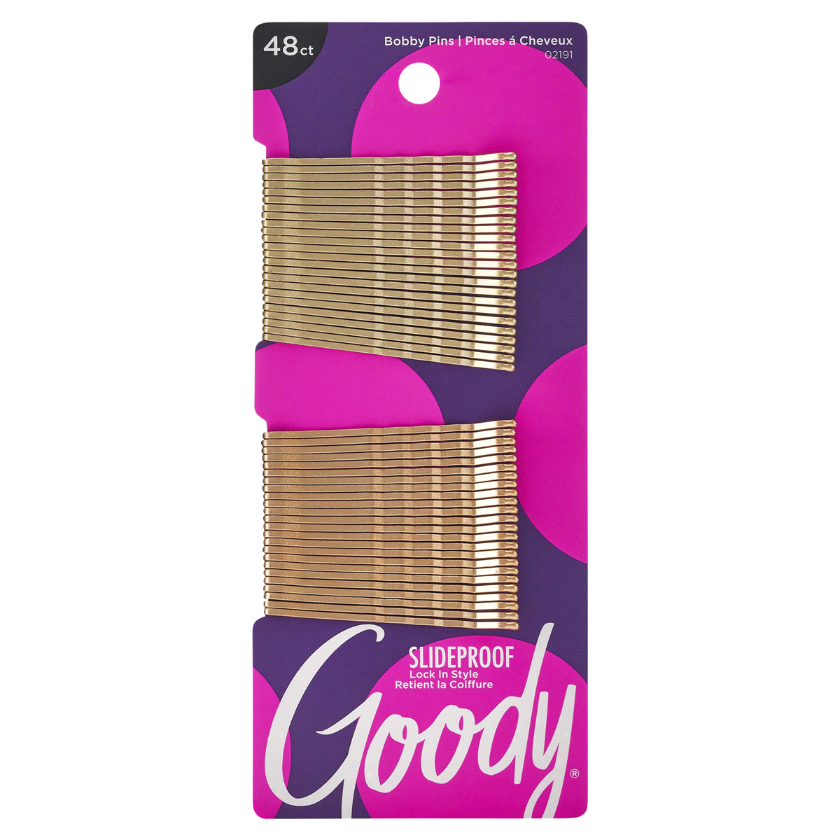 slide 1 of 1, Goody Colour Collection Bobby Pins Blonde, 48 ct