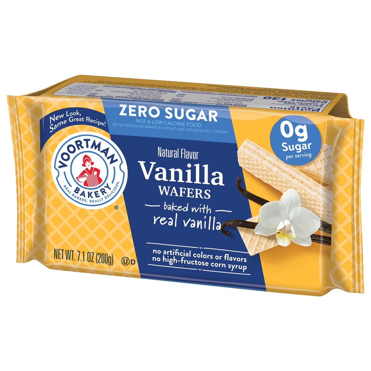 slide 5 of 9, Voortman Bakery VOORTMAN Zero Sugar Vanilla Wafers 7.1 oz, 7.1 oz