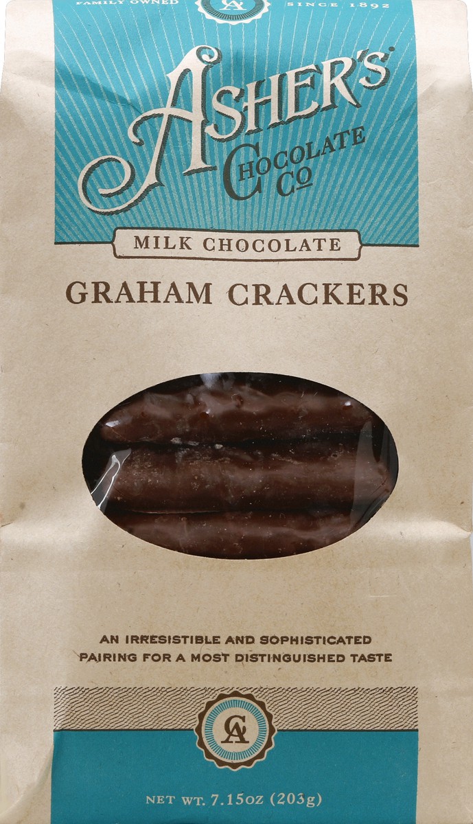 slide 4 of 4, Asher's Graham Crackers Milk Choc Coffee Bag, 6.5 oz