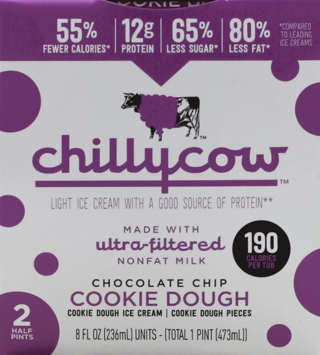 slide 3 of 6, CHILLYCOW Ice Cream 2 ea, 2 ct